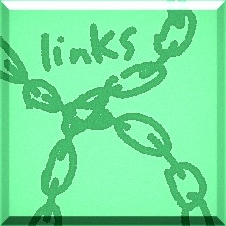 A picture of chain links, along with the word links